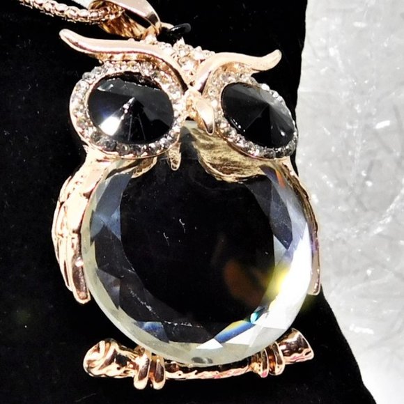 OWL Pendant with chain - Picture 3 of 7